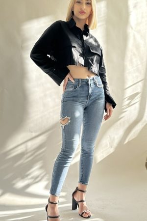 JEAN ME ΚΑΡΔΟΥΛΑ ΜΕ ΣΤΡΑΣ