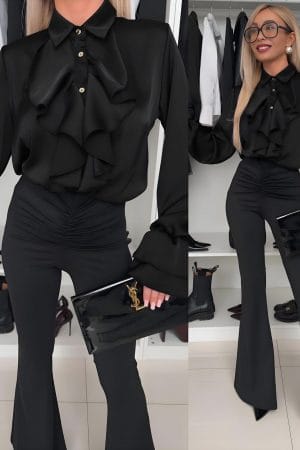 ΣΑΤΙΝΕ ΠΟΥΚΑΜΙΣΟ  ΜΕ ΒΟΛΑΝ