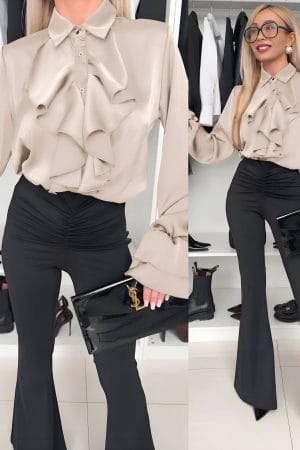 ΣΑΤΙΝΕ ΠΟΥΚΑΜΙΣΟ  ΜΕ ΒΟΛΑΝ