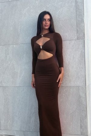 ΦΟΡΕΜΑ ΜΑΞΙ ΜΕ ΧΡΥΣΕΣ ΛΕΠΤΟΜΕΡΕΙΕΣ